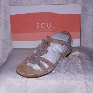 COPY - Alivia, rose gold sandals